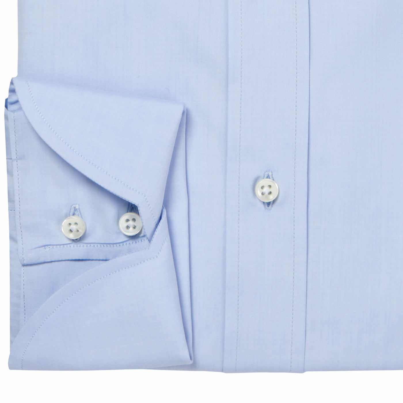 Mr Fish X Sinclair | Blue Sea Island Cotton Cocktail Cuff Shirt