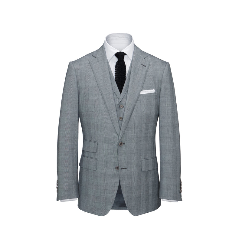 SOVEREIGN Glen check Suits 46袖丈約605cm