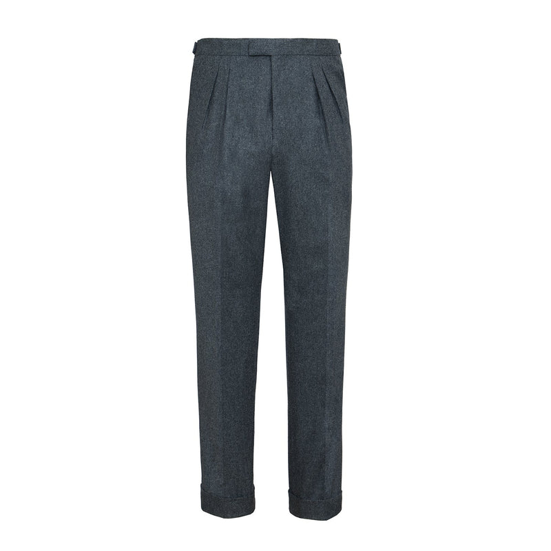 Mariano Rubinacci - Limited edition light grey flannel trousers
