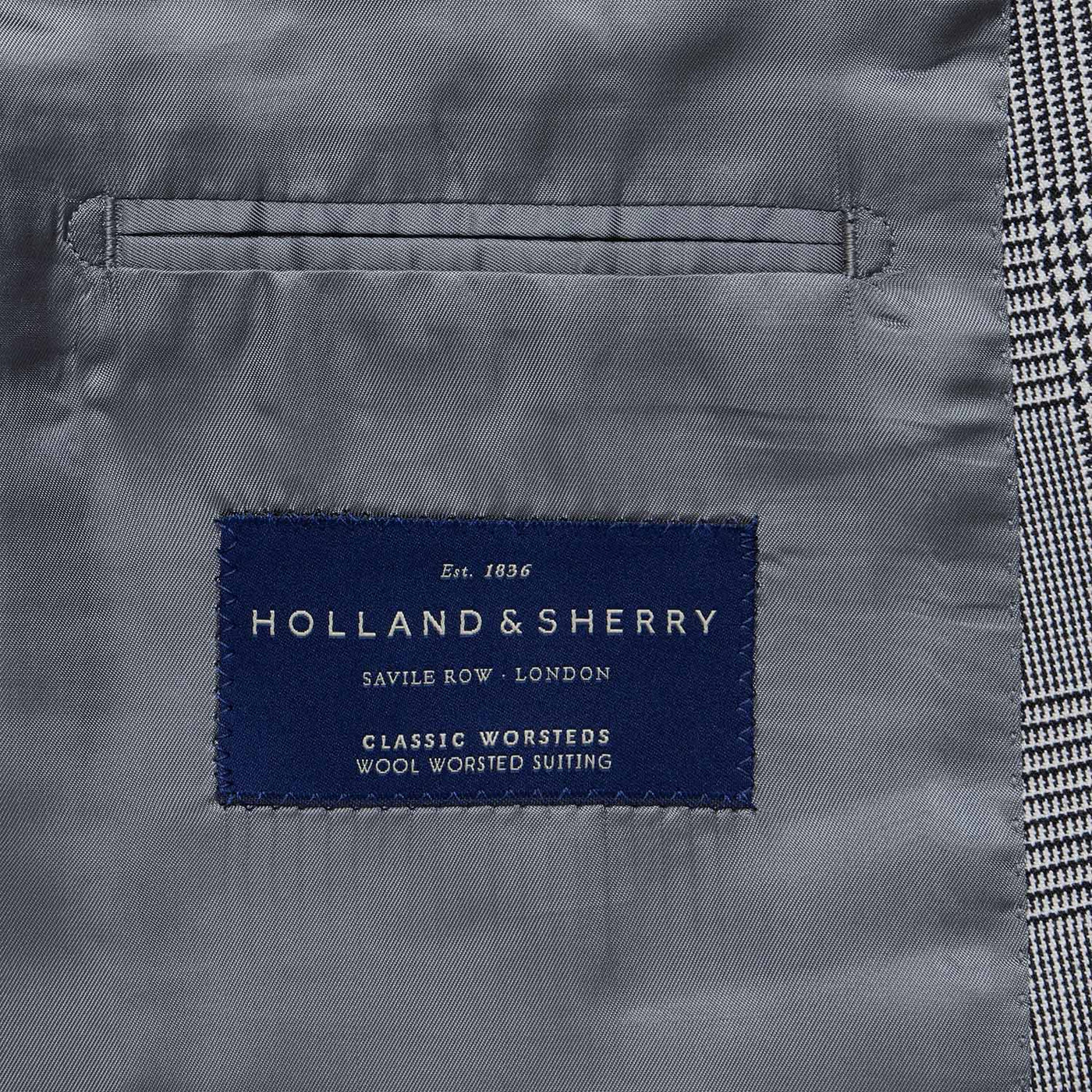 Two-Piece Mid-Grey Glen Check Suit – Anthony Sinclair Two-Piece Mid-Grey Glen Check Suit – Anthony Sinclair