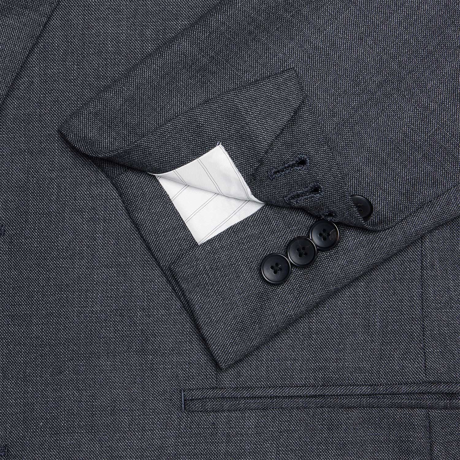 Two-Piece Dark Grey Sharkskin Suit – Anthony Sinclair