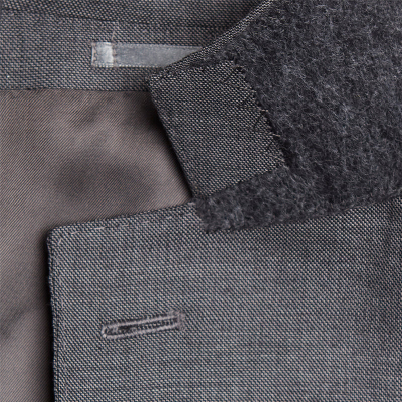 Mid-Grey Sharkskin 'Italian Job' Suit