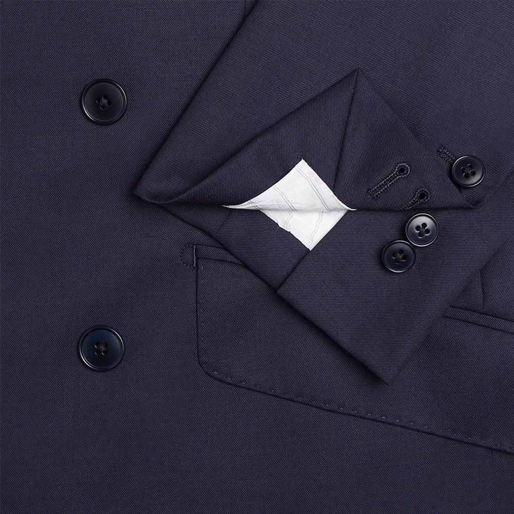Dark Navy Twill 'Italian Job' Suit – Anthony Sinclair